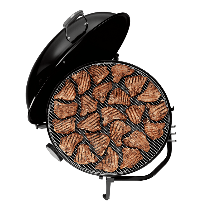 Weber Weber 37" Ranch Kettle Charcoal Grill Charcoal / Black 60020 Freestanding Charcoal Grill 077924024177