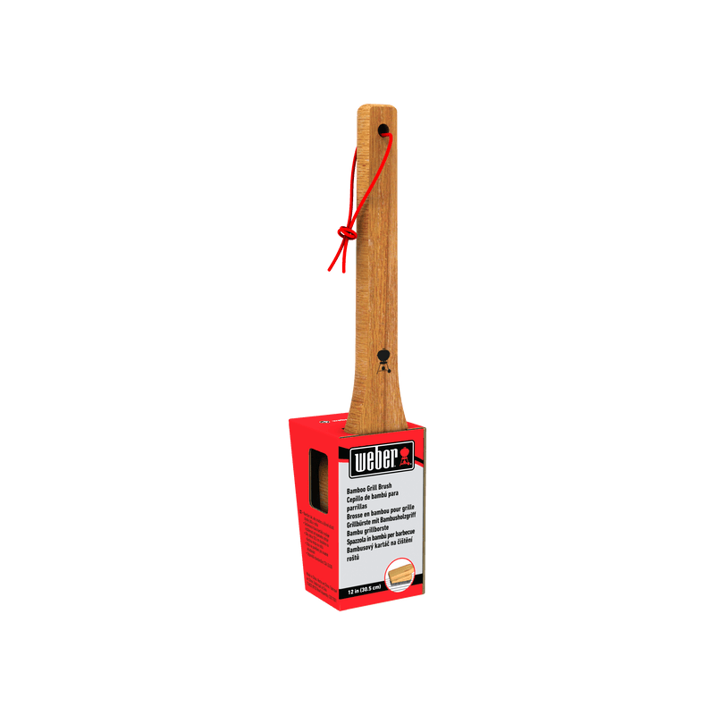 Weber Weber 6275 - Bamboo Grill Brush 12" 6275 Accessory Cleaning Brush 077924159503