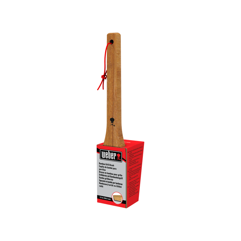 Weber Weber 6275 - Bamboo Grill Brush 12" 6275 Accessory Cleaning Brush 077924159503