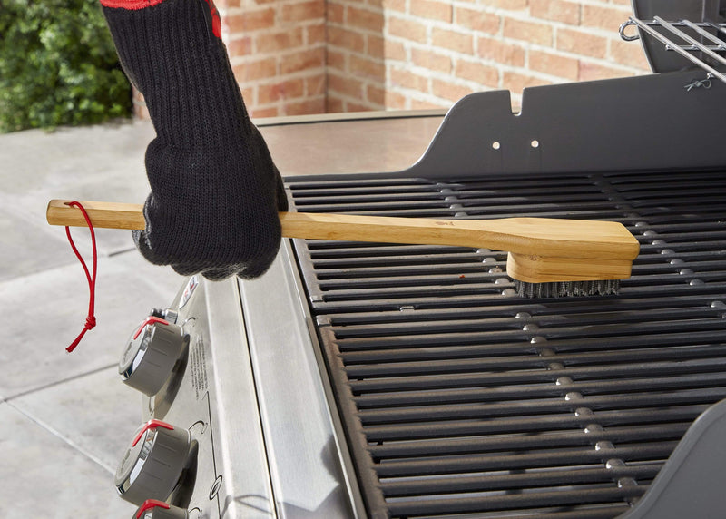 Weber Weber 6276 - Bamboo Grill Brush 18" 6276 Accessory Cleaning Brush 077924159510