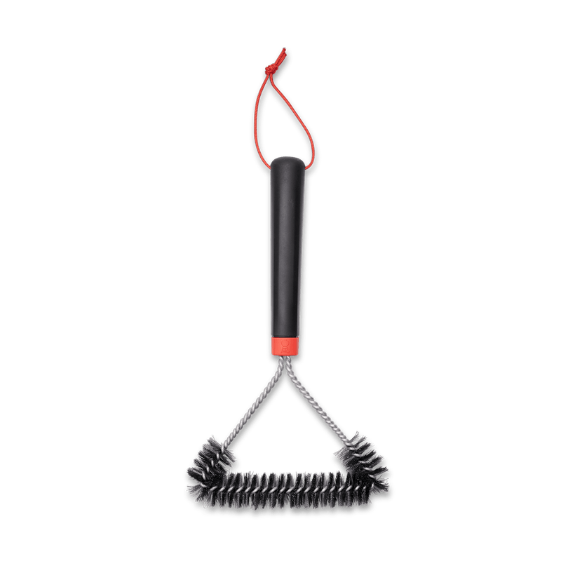 Weber Weber 6277 - Three-Sided Grill Brush 12" 6277 Accessory Cleaning Brush 077924159527
