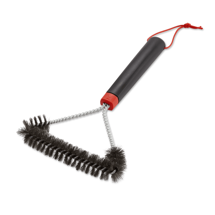 Weber Weber 6277 - Three-Sided Grill Brush 12" 6277 Accessory Cleaning Brush 077924159527