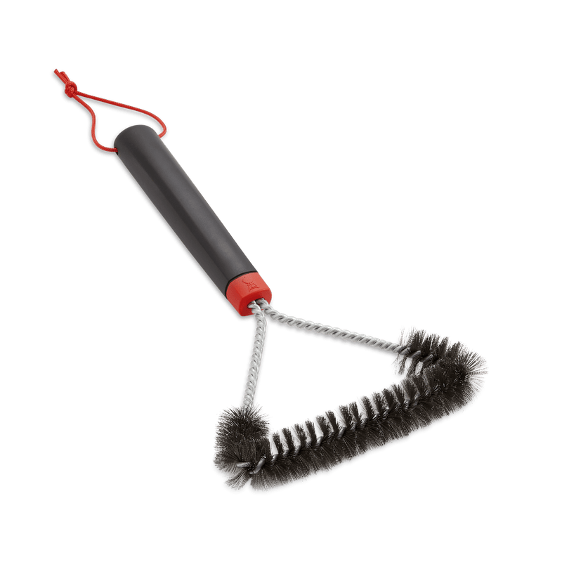 Weber Weber 6277 - Three-Sided Grill Brush 12" 6277 Accessory Cleaning Brush 077924159527