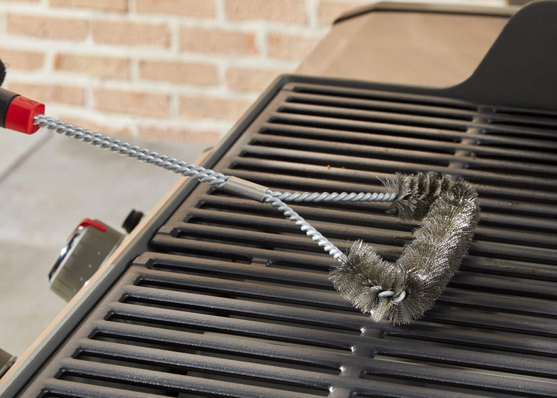 Weber Weber 6278 - Three-Sided Grill Brush 18" 6278 Accessory Cleaning Brush 077924159534