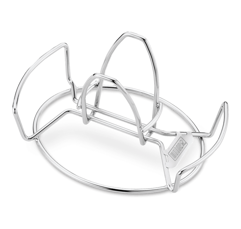 Weber Weber 6482 Poultry Roaster 6482 Accessory Grill Rack & Roaster 077924011962