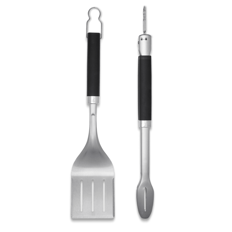 Weber Weber 6771 Precision Grill Tongs & Spatula Set 6771 Accessory Tong 077924162329