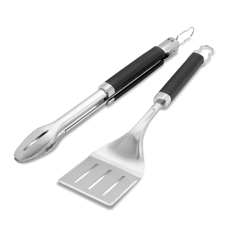 Weber Weber 6771 Precision Grill Tongs & Spatula Set 6771 Accessory Tong 077924162329