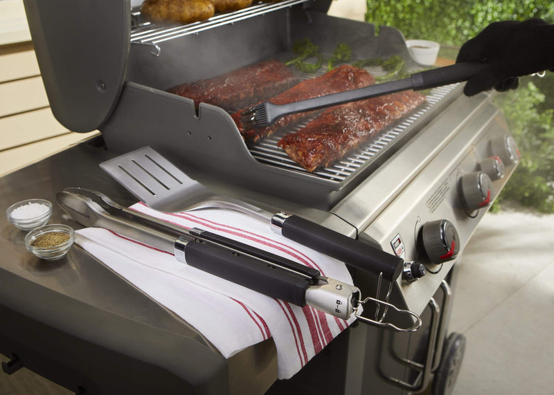 Weber Weber 6772 - Precision 3-Piece Grill Tool Set 6772 Accessory Spatula 077924162336