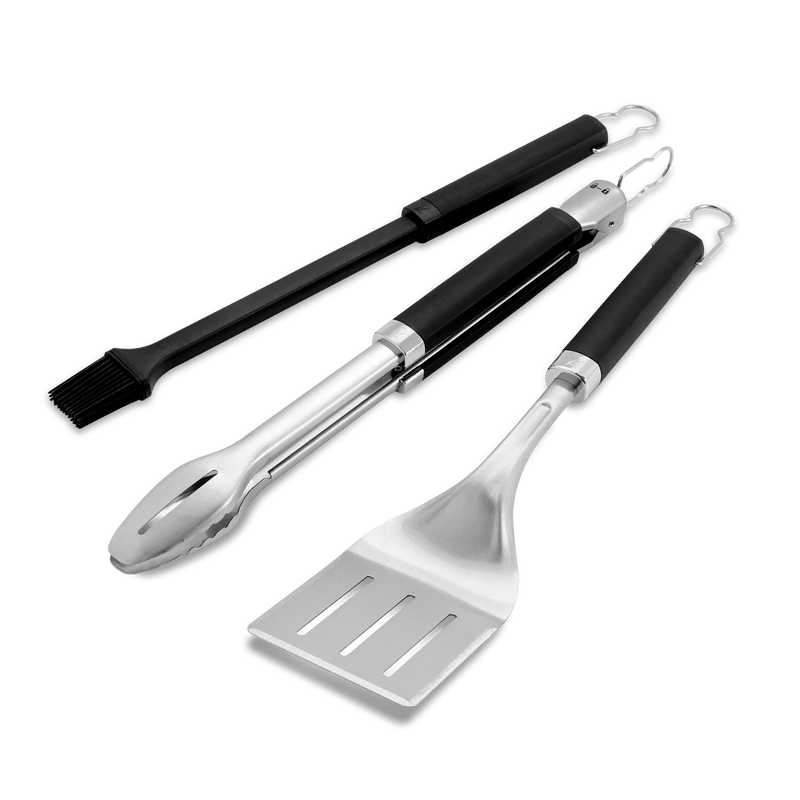 Weber Weber 6772 - Precision 3-Piece Grill Tool Set 6772 Accessory Spatula 077924162336