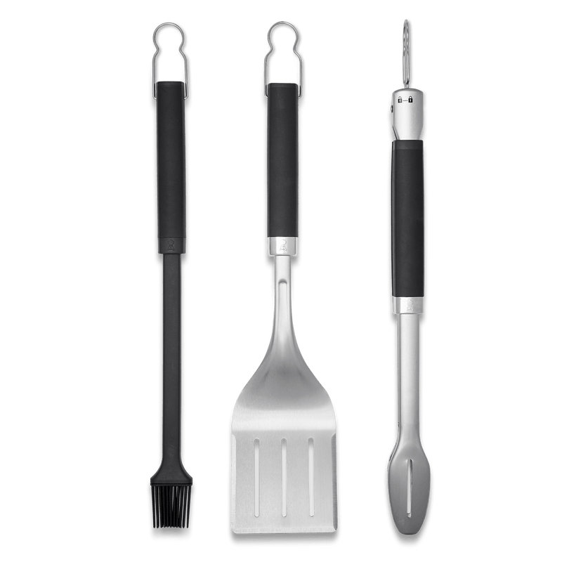Weber Weber 6772 - Precision 3-Piece Grill Tool Set 6772 Accessory Spatula 077924162336