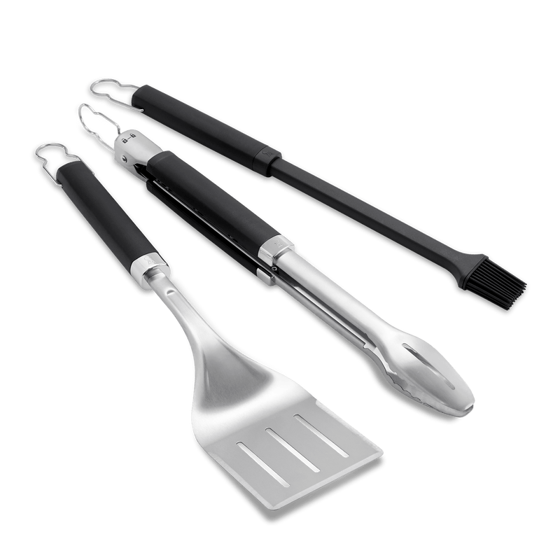 Weber Weber 6772 - Precision 3-Piece Grill Tool Set 6772 Accessory Spatula 077924162336