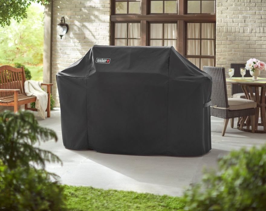 Weber Weber 7109 Premium BBQ Cover 75-Inch fits SUMMIT 600 Series 7109 Accessory Cover BBQ 077924032905
