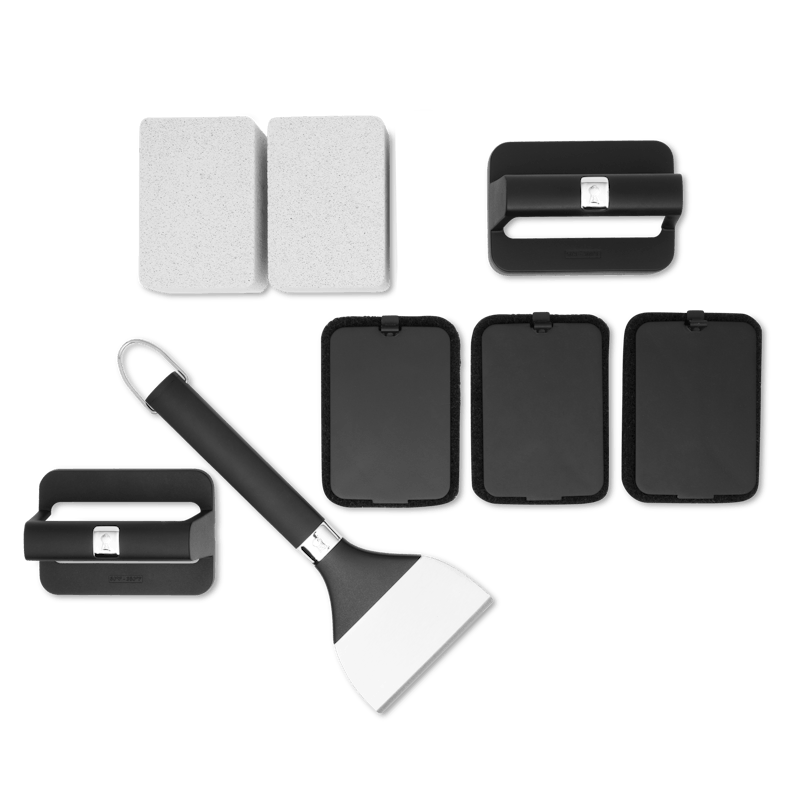 Weber Weber 8-Pc Griddle Cleaning Kit 3400021 3400021 Accessory Cleaning Brush