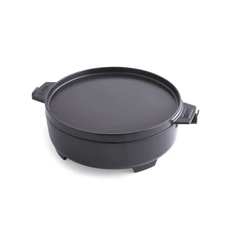 Weber Weber 8859 Dutch Oven Duo (Cast Iron) 8859 Accessory Food Prep Tool 077924162183