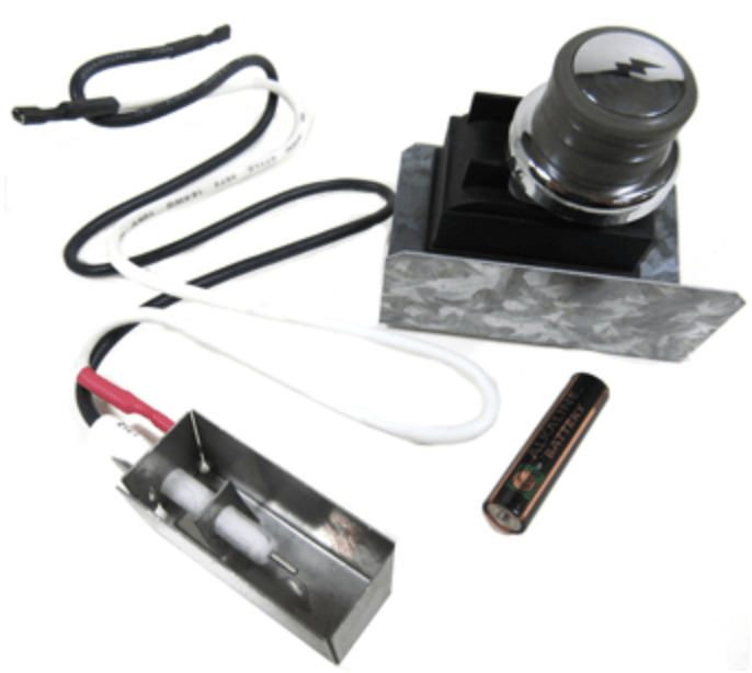 Weber Weber 91360 2-outlet Aa Ignition Kit 91360 Part Igniter, Electrode & Collector Box 712329053274