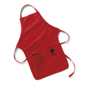 Weber Weber Apron w/ Adjustable Neckband Red 6534 Accessory Wearable 077924045189