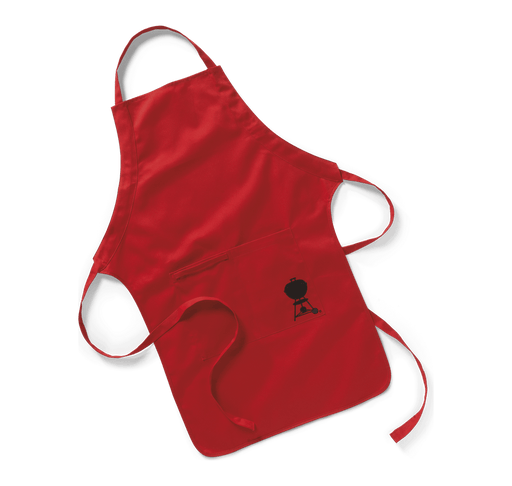 Weber Weber Apron w/ Adjustable Neckband Red 6534 Accessory Wearable 077924045189
