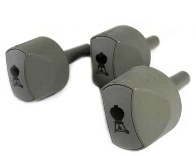 Weber Weber Control Knob (Set of 3) 81168 Part Control Knob & Bezel 077924811685