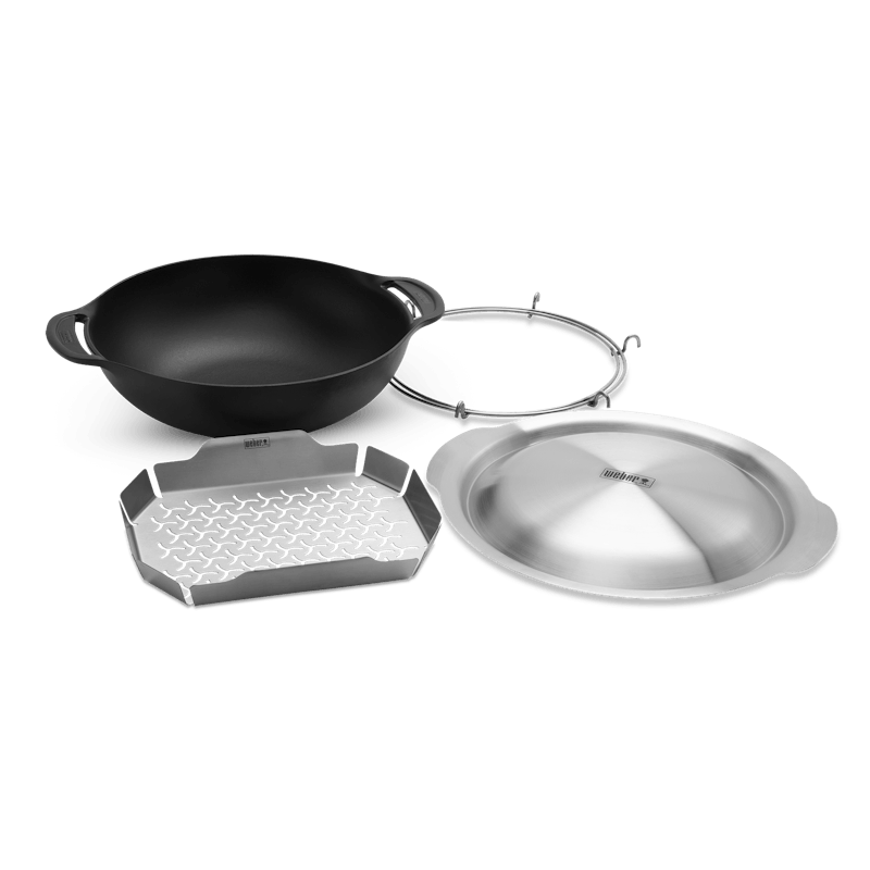 Weber Weber Crafted Wok & Steamer 7606 7606 Cookware Accessories