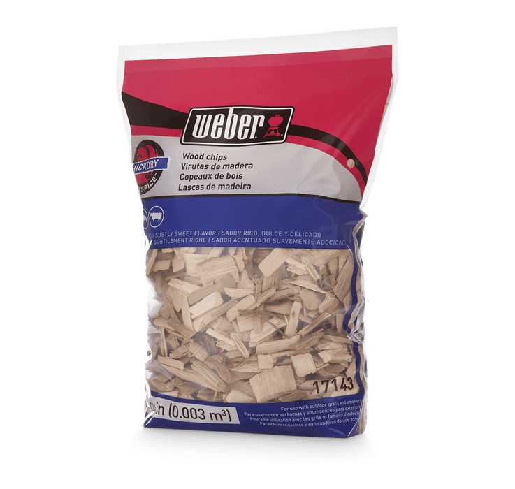 Weber Weber Firespice Wood Chips Hickory 17143 Accessory Smoker Wood Chip & Chunk 077924051517