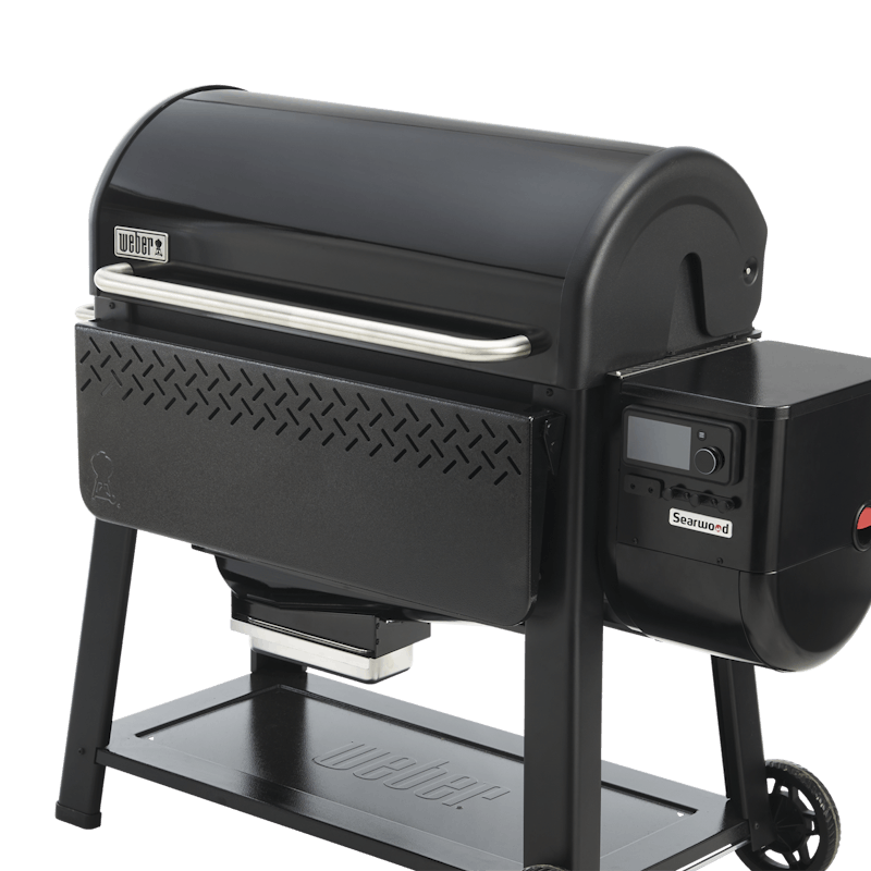 Weber Weber Folding Front Table For Searwood XL 600 Pellet Grill 3400109 3400109 Accessory Side Shelves & Table