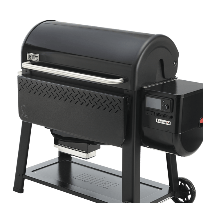 Weber Weber Folding Front Table For Searwood XL 600 Pellet Grill 3400109 3400109 Accessory Side Shelves & Table