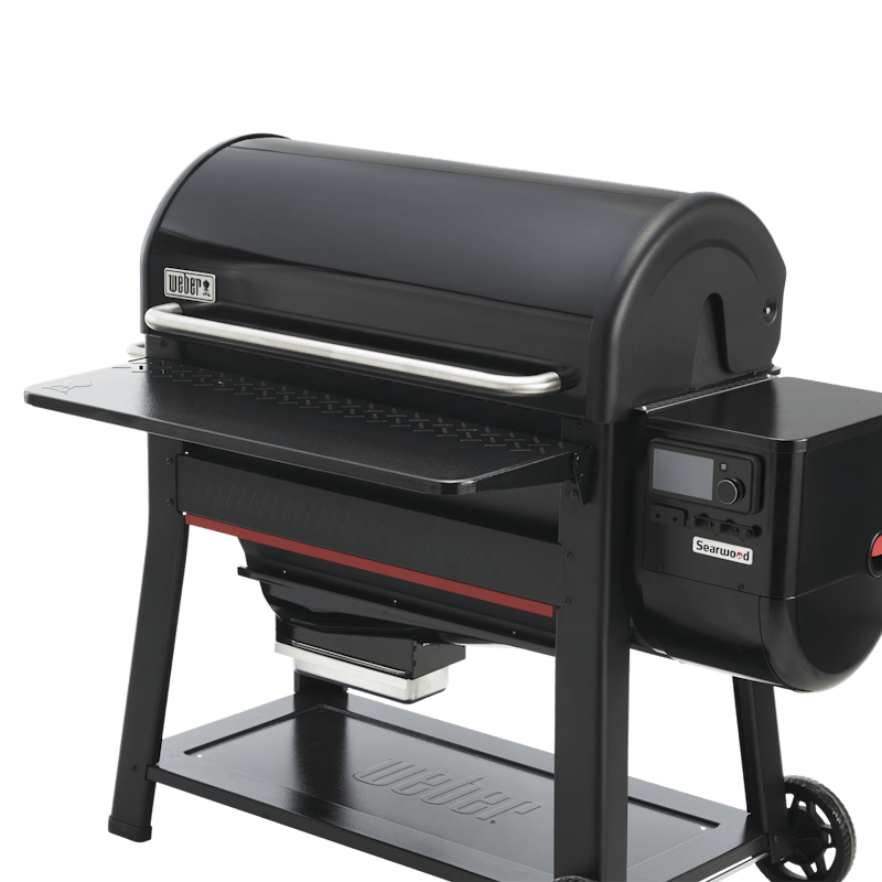 Weber Weber Folding Front Table For Searwood XL 600 Pellet Grill 3400109 3400109 Accessory Side Shelves & Table