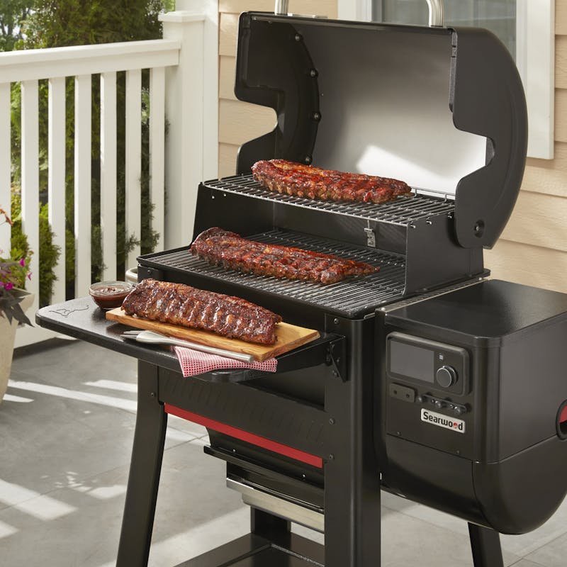 Weber Weber Front Table for Searwood 600 Pellet Grill 3400108 3400108 Accessory Side Shelves & Table