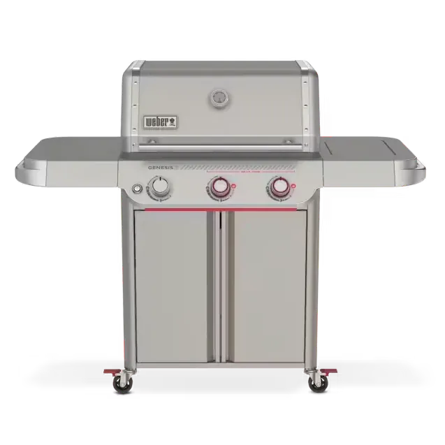 Weber Weber Genesis E-325W Gas Grill Titanium Edition Freestanding Gas Grill