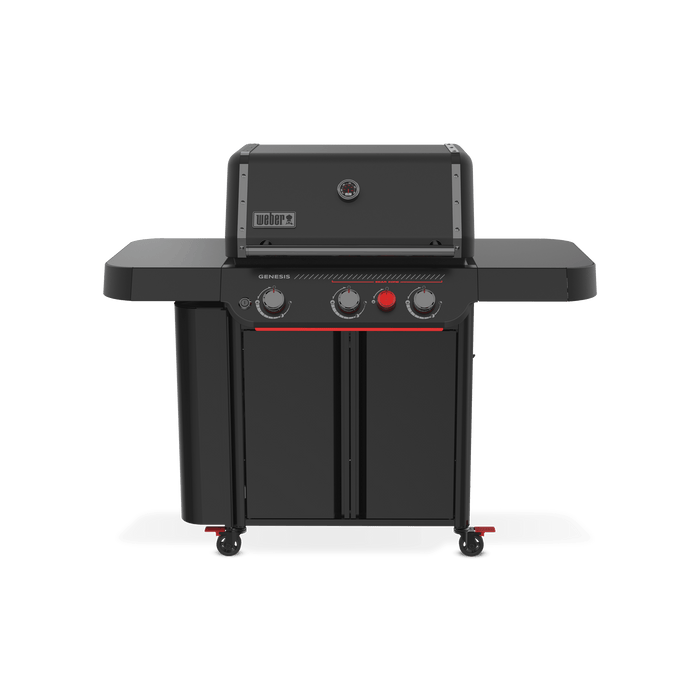 Weber Weber Genesis E-330WR 3-Burner Gas Grill Stealth Edition with Sear Zone Freestanding Gas Grill
