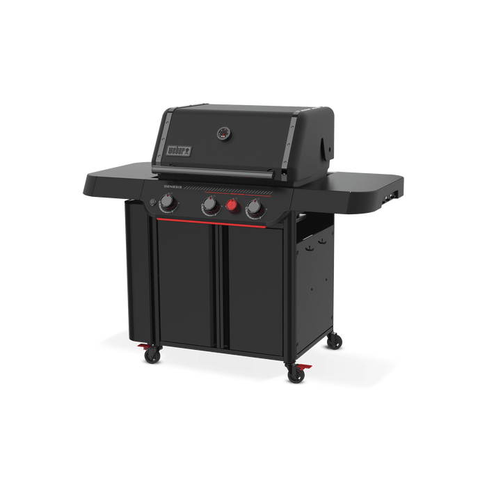 Weber Weber Genesis E-330WR 3-Burner Gas Grill Stealth Edition with Sear Zone Freestanding Gas Grill