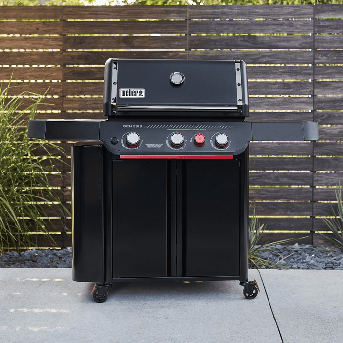 Weber Genesis E-330WR 3-Burner Gas Grill Stealth Edition with Sear