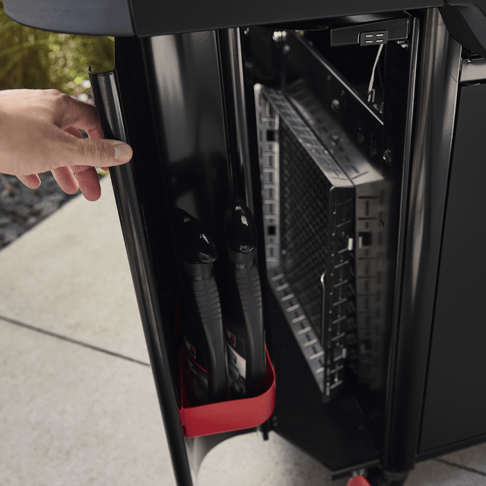 Weber Weber Genesis E-330WR 3-Burner Gas Grill Stealth Edition with Sear Zone Freestanding Gas Grill