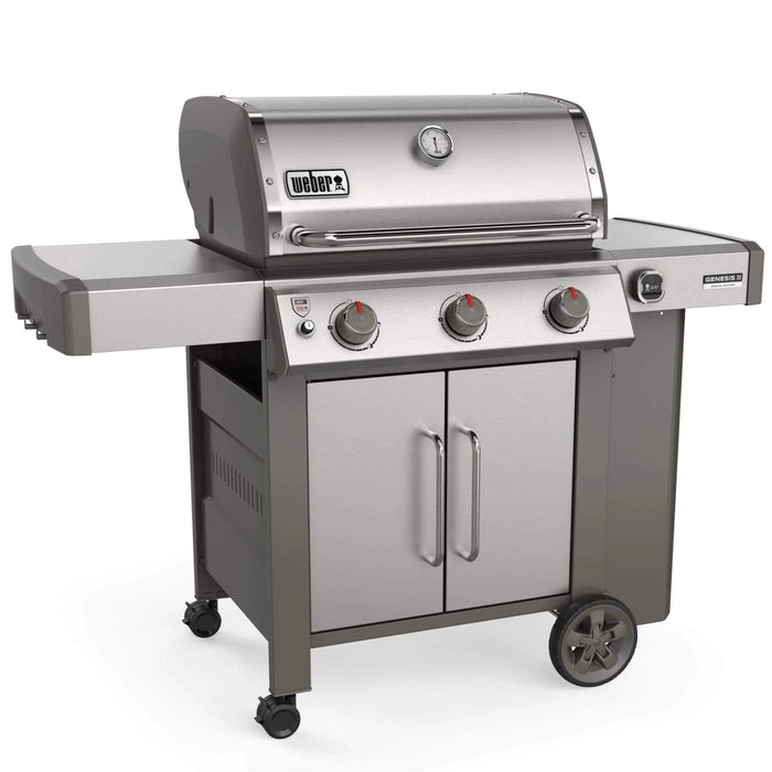 Weber Weber Genesis II CSS-315 3-Burner BBQ with iGrill 3 & Stainless Steel Cooking Grill Grates Propane / Stainless Steel 61005401 Freestanding Gas Grill 077924084010