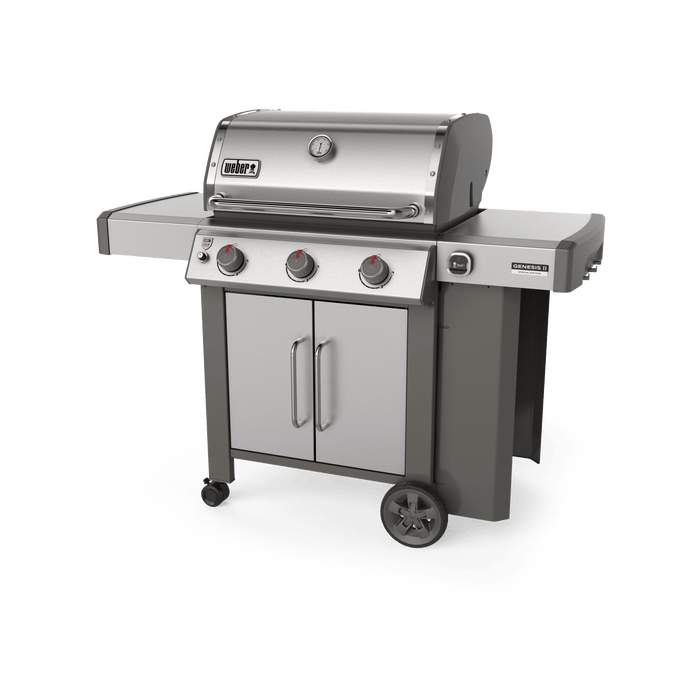 Weber Weber Genesis II CSS-315 3-Burner BBQ with iGrill 3 & Stainless Steel Cooking Grill Grates Propane / Stainless Steel 61005401 Freestanding Gas Grill 077924084010