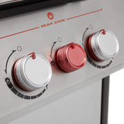 Weber Weber Genesis S-435 4-Burner BBQ in Stainless Steel with Side Burner & Sear Zone Freestanding Gas Grill