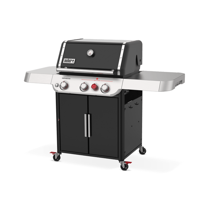 Weber Genesis SE E 325s 3 Burner BBQ in Black with Sear Zone BBQing