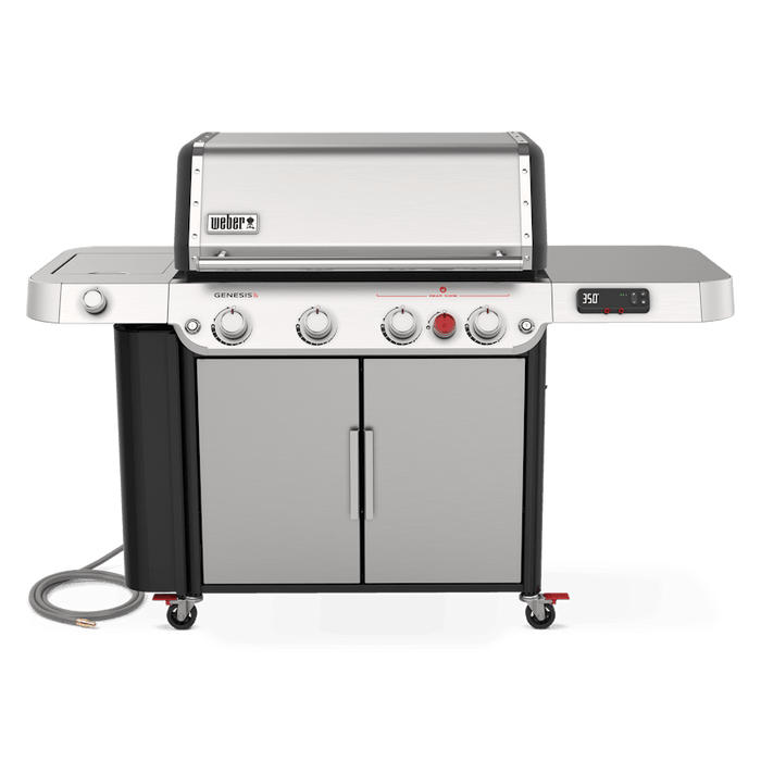 Weber Weber Genesis SPX-435 Smart Gas Grill Natural Gas / Stainless Steel 38800001 Freestanding Gas Grill