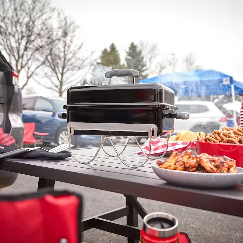 Weber Weber Go-Anywhere Charcoal Grill Charcoal / Black 1500763 Portable Charcoal Grill 077924013768