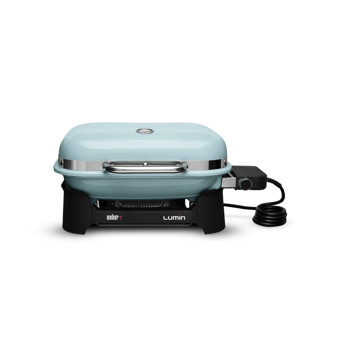 Weber Weber Lumin Compact Electric Grill Ice Blue / Electric 91400901 Portable Electric Grill 077924196218