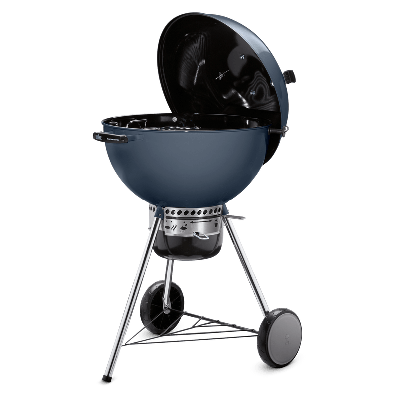 Weber Weber Master-Touch Charcoal Grill 22" Slate Blue / Charcoal 14513601 Freestanding Charcoal Grill 077924041853