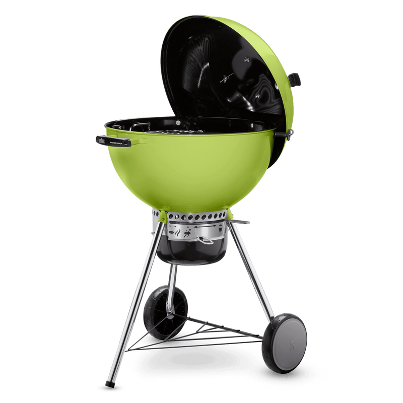 Weber Weber Master-Touch Charcoal Grill 22" Spring Green / Charcoal 14511601 Freestanding Charcoal Grill 077924041877