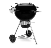Weber Weber Master-Touch Premium Charcoal Grill 22" Black / Charcoal 17301001 Freestanding Charcoal Grill 077924155833