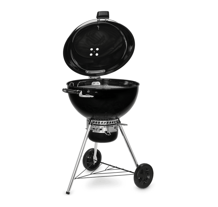 Weber Weber Master-Touch Premium Charcoal Grill 22" Black / Charcoal 17301001 Freestanding Charcoal Grill 077924155833