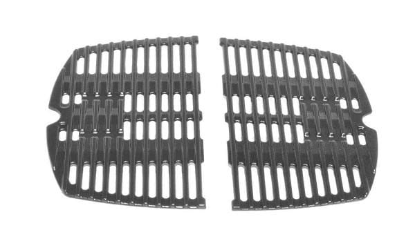 Weber Weber Porcelain Cast Iron Grill Grate Set For Q100/Q1000 65810 Part Cooking Grate, Grid & Grill 65810