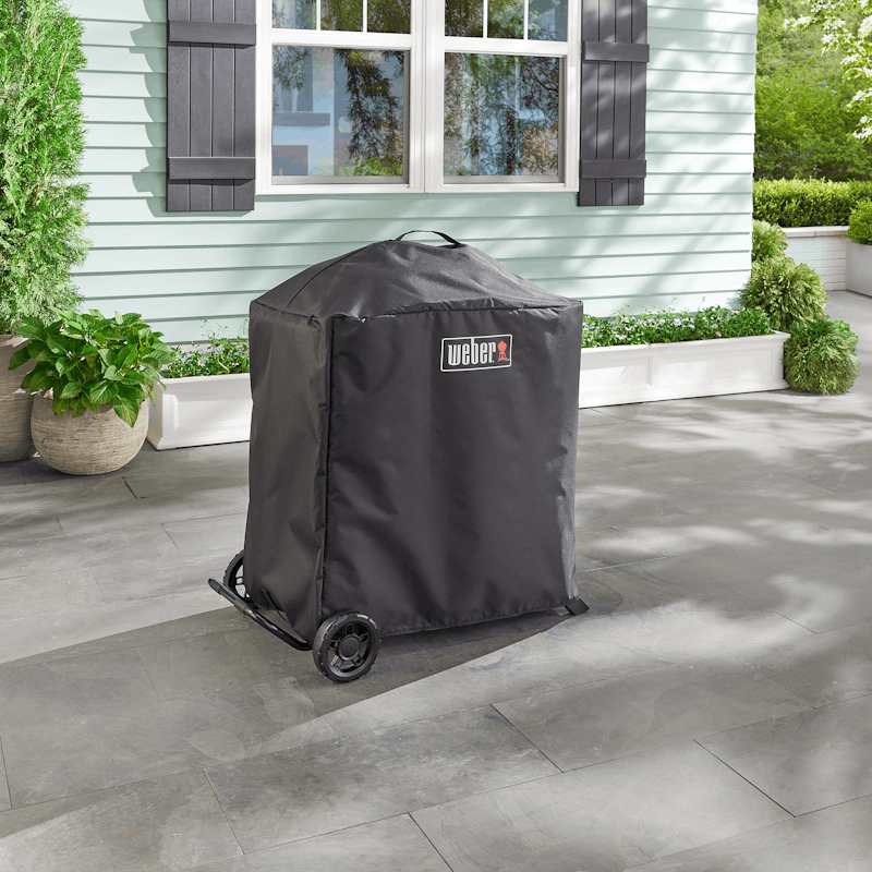 Weber Weber Premium Grill Cover for Weber Traveler Compact Portable Gas Grill 3400335 Accessory Cover BBQ Portable 077924003837