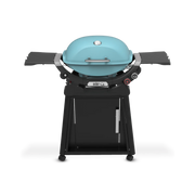 Weber Weber Q 2800N+ Gas Grill with Stand Sky Blue 1500394 Portable Gas Grill 077924996092