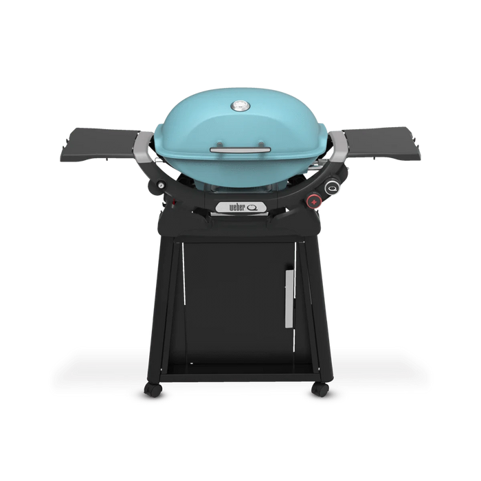 Weber Weber Q 2800N+ Gas Grill with Stand Sky Blue 1500394 Portable Gas Grill 077924996092