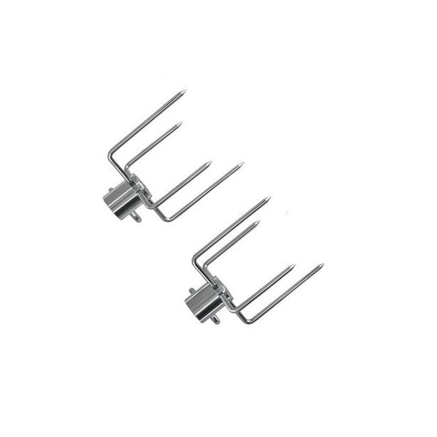 Weber Weber Rotisserie Forks 66852 66852 Accessory Rotisserie