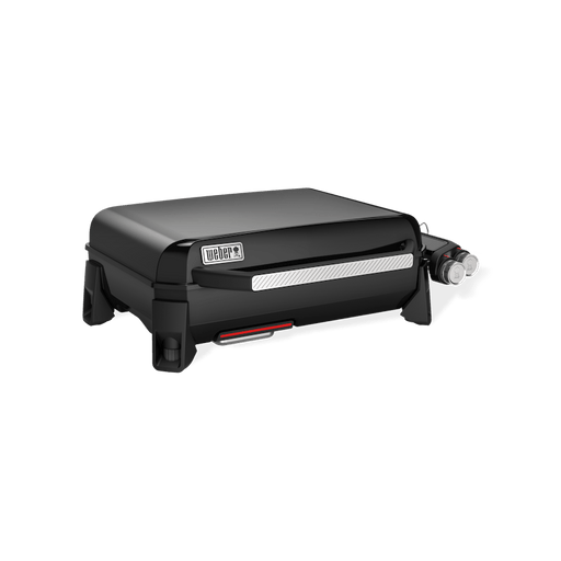 Weber Weber Slate 17" Table Top Rust-Resistant Griddle Propane / Black 1500531 Portable Gas Griddle 077924999550
